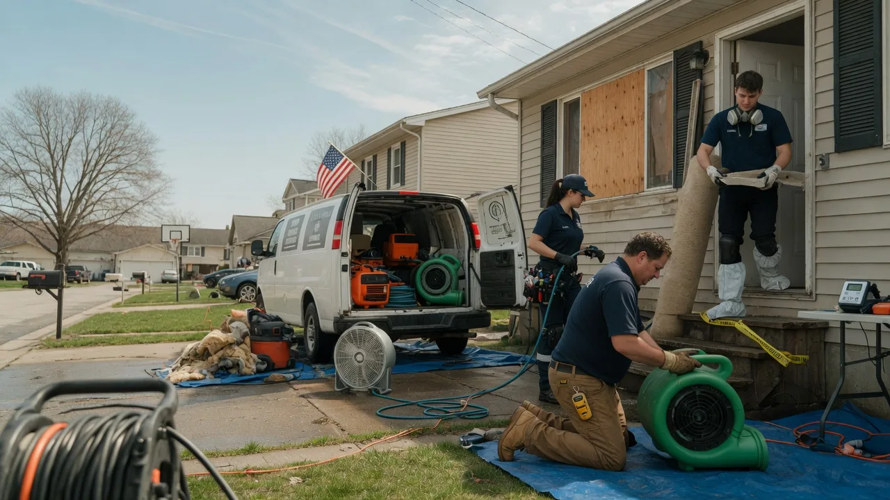 Water Damage Restoration in Napoleon, IN near me